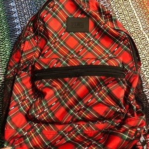 PINK red black and green backpack Winter 2018